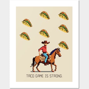 Taco Game Posters and Art